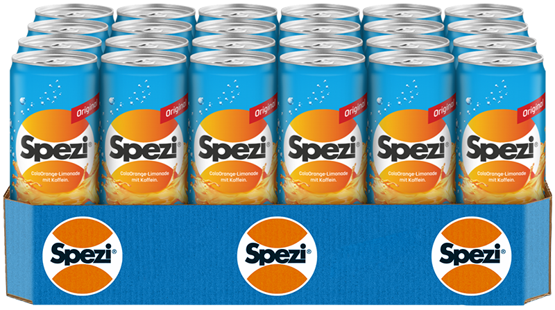 Spezi Dosen Tray mit 24